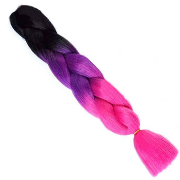 Pletený vrkôčik Jumbo 60 cm FunCo