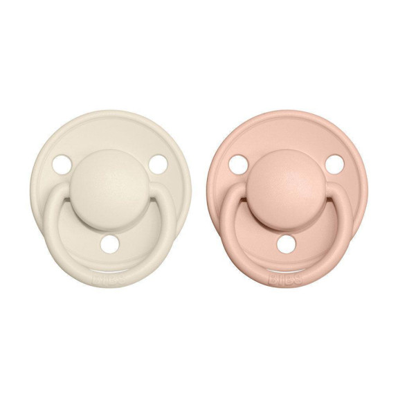 Bibs cumlíky silikón 2 ks De Lux 0-36 mesiacov One Size