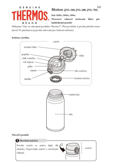 Mobilný termohrnček 500 ml Thermos