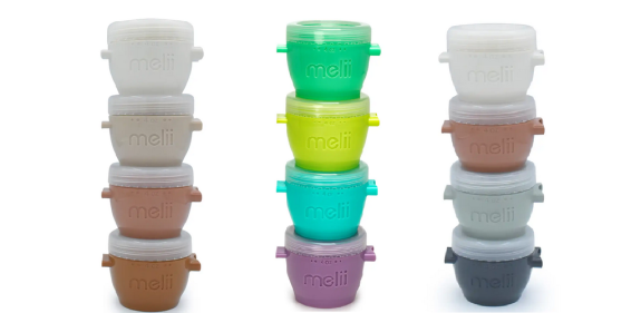 Tégliky na potraviny Snap&Go 118 ml - 4 ks Melii