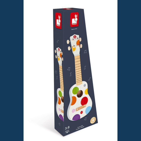 Drevené ukulele Confetti Janod