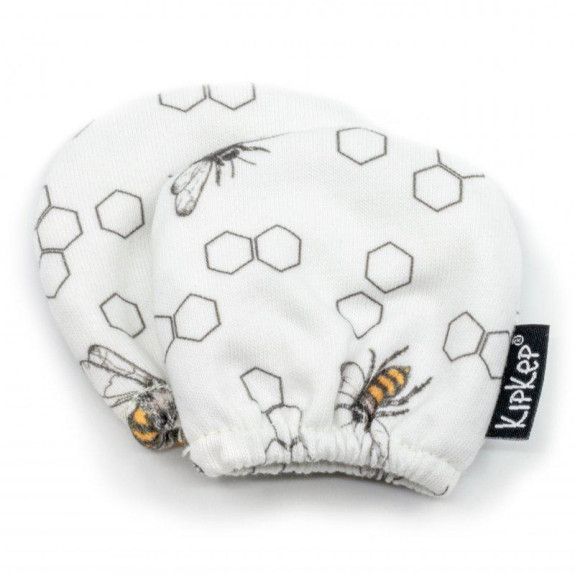 Detské rukavice proti poškriabaniu Mittens ECO Bee Special