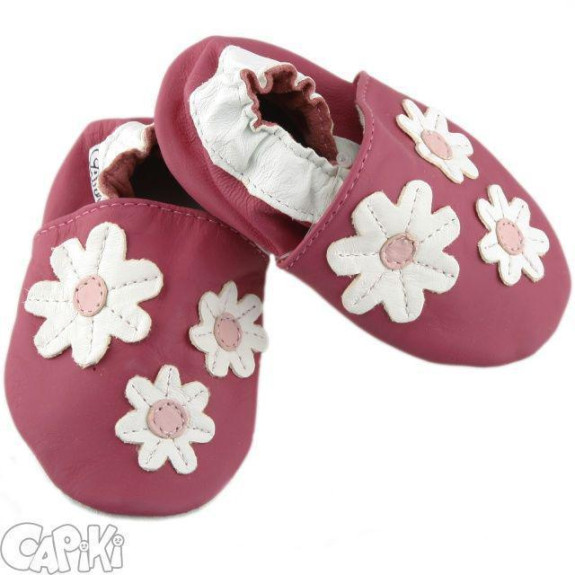 Kožené capáčky 18-24 m (22/23) 15,5 cm Capiki
