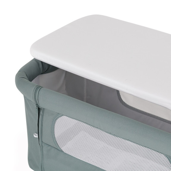 Postieľka detská polohovateľná Grace Compact Foggy Green Petite&Mars