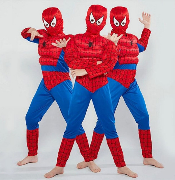 Detský kostým Svalnatý Spiderman