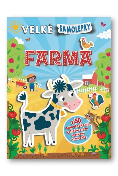 Veľké samolepky Farma