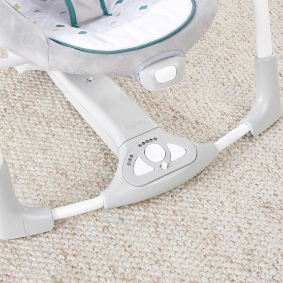 Hojdačka konvertibilná vibrujúca s melódiou Nash 2 v 1, 0 m+ do 9 kg Ingenuity