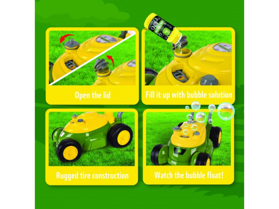 Bublifuková kosačka John Deere Kids