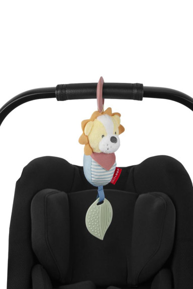 Hračka závesná s hryzátkom Bandana Buddies Lev Skip Hop