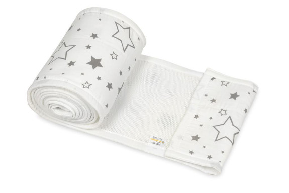 Bavlnený mantinel do postieľky Bump Air Design 180 cm Babymatex
