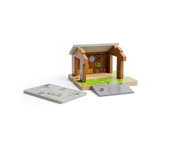 Stodola na koľajniciach Bigjigs Rail