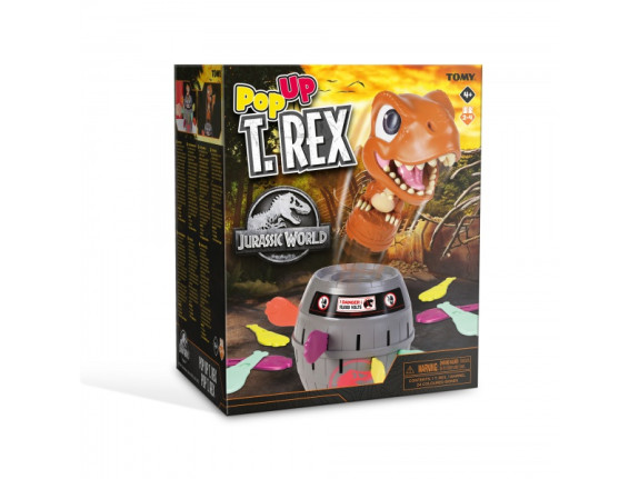 Jurský svet - Spoločenská hra Vyskakovací T-Rex Tomy