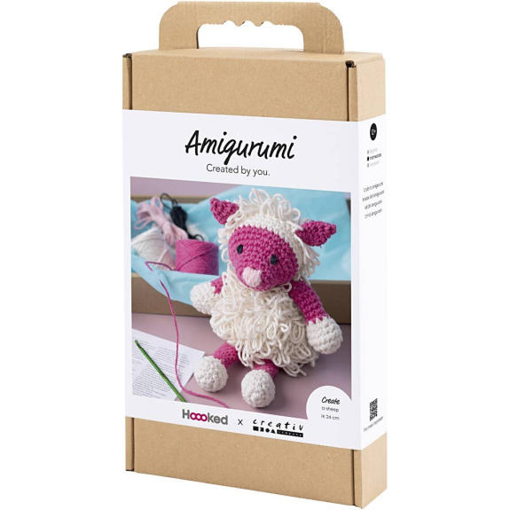 Sada na háčkovanie ovečka Amigurumi