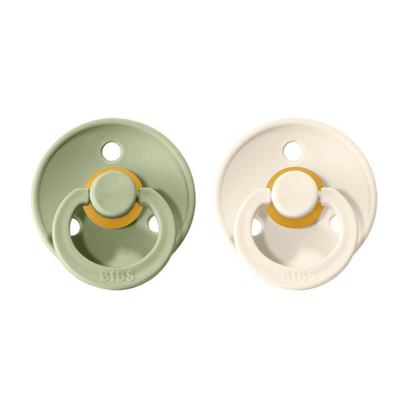 Cumlíky kaučuk 2 ks 0-6 mesiacov Colour Bibs