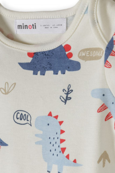Chlapčenské dojčenské body s dinosaurami 5pack Minoti