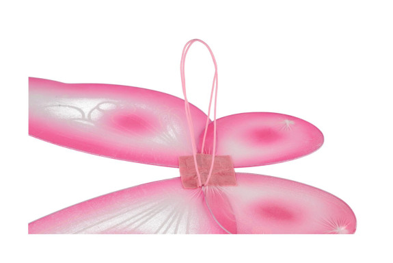 Krídla motýlia s prútikom nylon na karneval