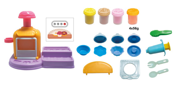 Modelovacia hmota Pekáreň na pečivo výtvarný set