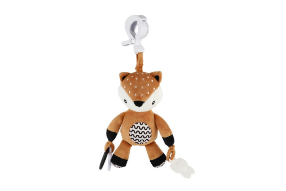 Hrkálka plyš 30 cm záves na postieľku/kočík 0 m+ babyted