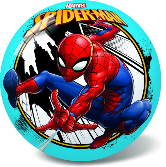 Lopta Spiderman gumová - nenafúknutá 23 cm