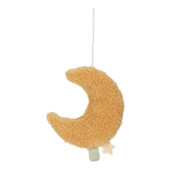 Hudobný kolotoč drevený Newborn Naturals Little Dutch