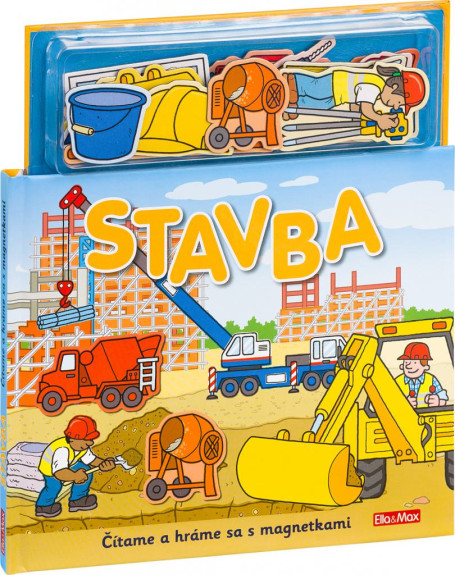 Stavba knižka s magnetkami
