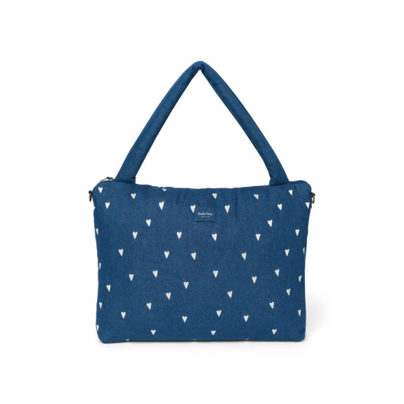 Denim Diaper Bag - prebaľovacia taška Studio Noos
