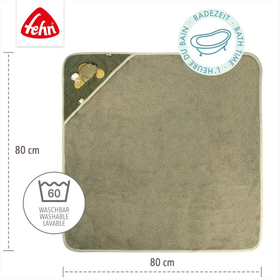 Uterák s kapucňou Baby Fehn
