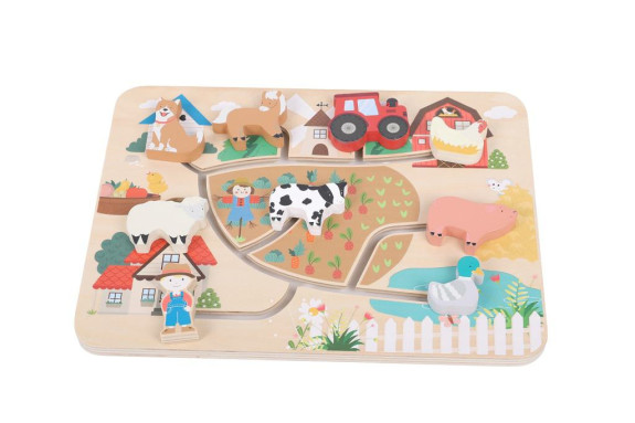Motorická doska Farma 2Kids Toys