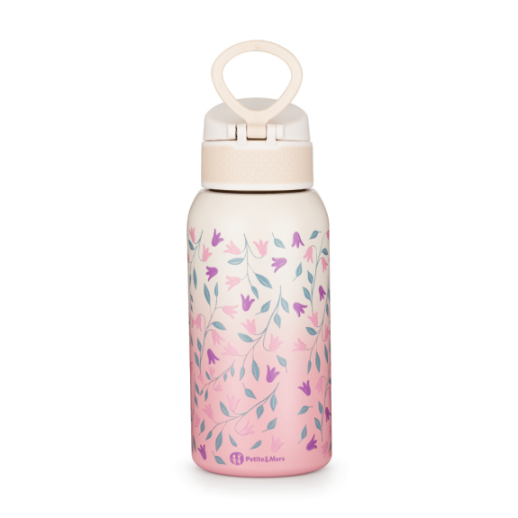 Fľaša nerezová termo s náustkom 500 ml 36 m+ Petite & Mars