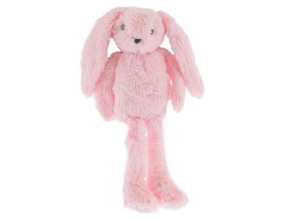 Zajačik plyšový 37 cm dlhé nohy 0 m+ Mini Club