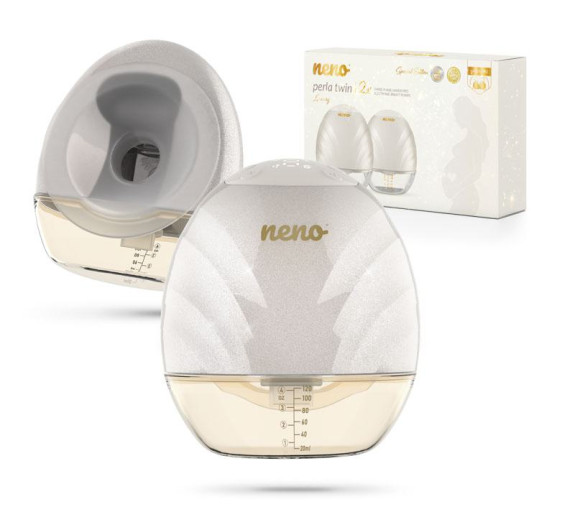 Odsávačka materského mlieka duo elektrická handsfree Perla Twin neno