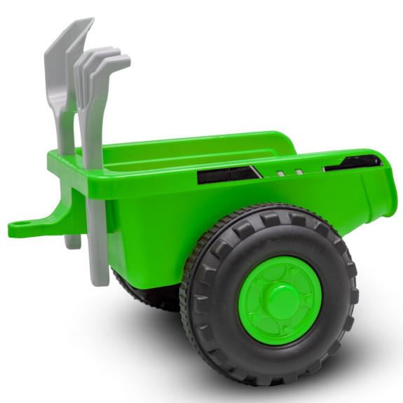 Detské odrážadlo traktor s vlečkou Benny Baby Mix