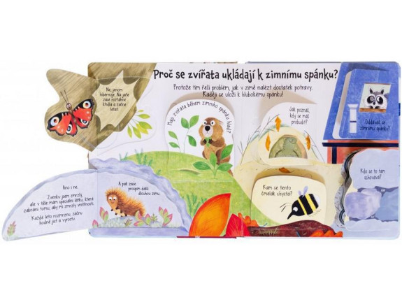 Kuk pod okienko - Čo robia zvieratá v zime?