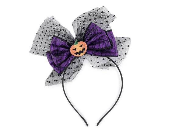 Čelenka do vlasov Halloween / čarodejnica