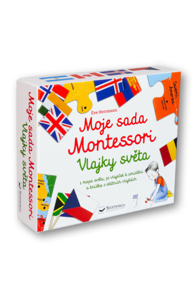 Moja súprava Montessori Vlajky sveta