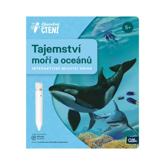 Kúzelné čítanie kniha Tajomstvo morí a oceánov Albi