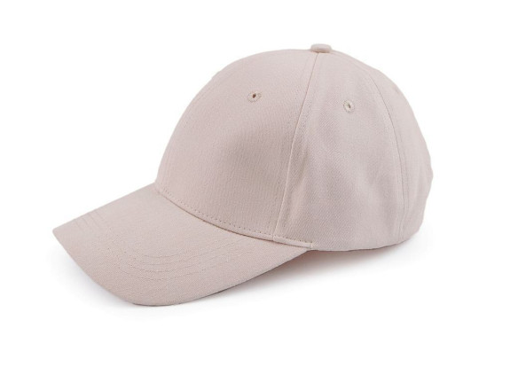 Bavlnená šiltovka unisex vhodná na dozdobenie