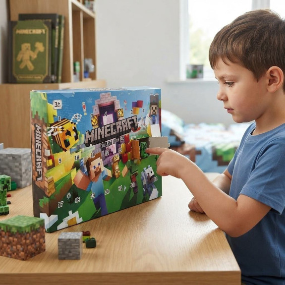 Adventný kalendár Minecraft Best christmas collection