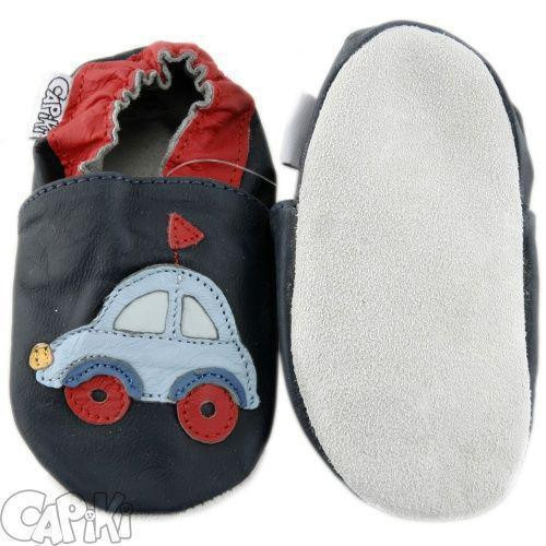 Kožené capáčky 18-24 m (22/23) 15,5 cm Capiki