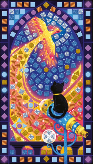 Kreatívna sada Mozaika Magická škola Janod Atelier