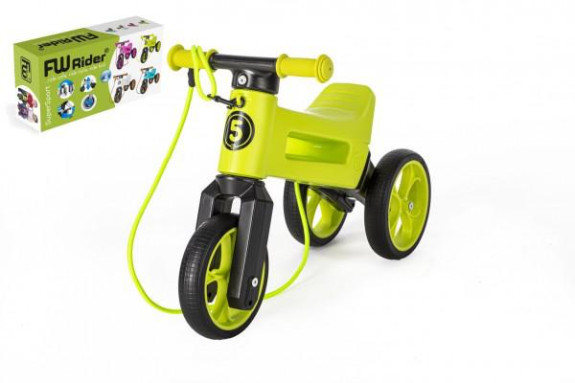 Odrážadlo Funny Wheels Rider SuperSport 2v1+popruh balené v krabici