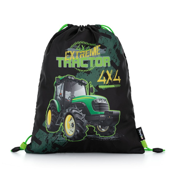 Vrecko na cvičky traktor