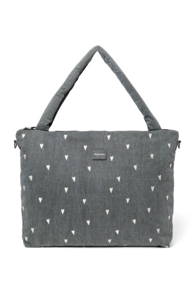 Denim Diaper Bag - prebaľovacia taška Studio Noos