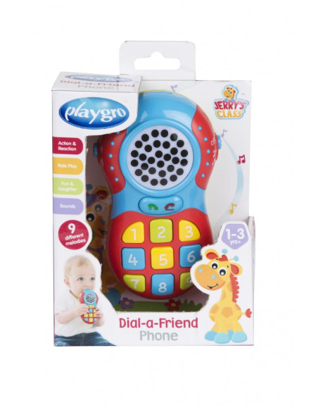 Playgro - Detský telefón 12 m+