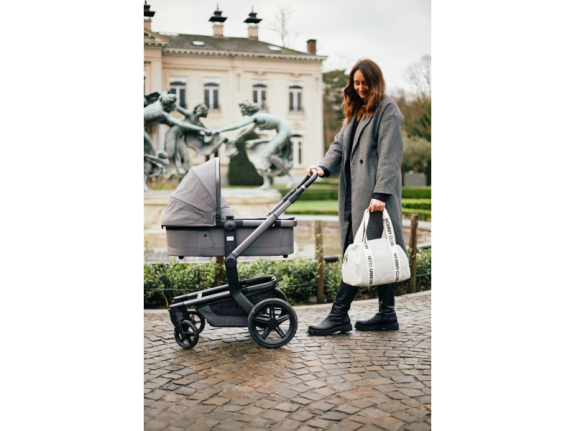 Prebaľovacia taška Mommy Club Signature Canvas Childhome