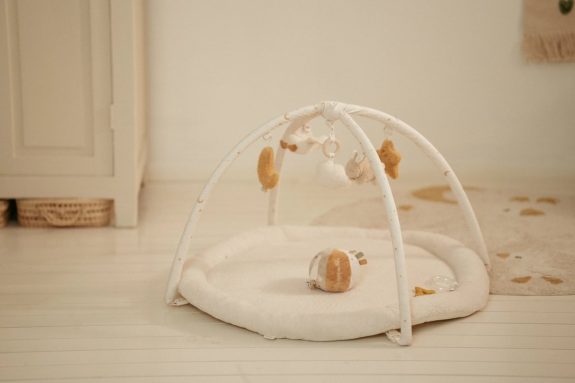 Hracia deka s hrazdou Newborn Naturals Little Dutch