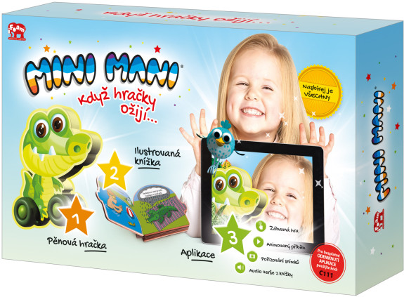 Interaktívny set minimani Krokodíl