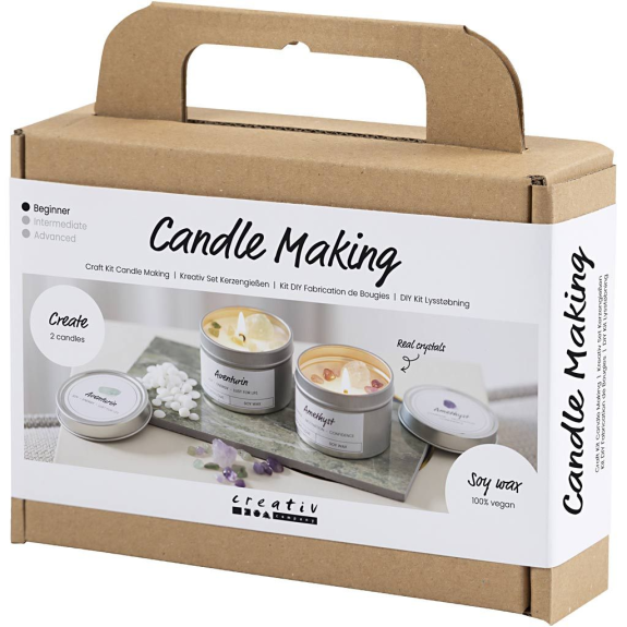 Kreatívna súprava Mini Craft Kit Candle Making Crystals Creativ Company