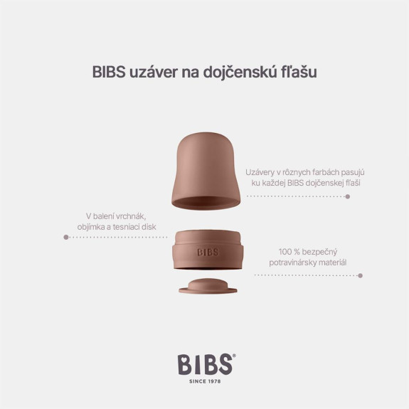 Uzáver na dojčenskú fľašu Bibs