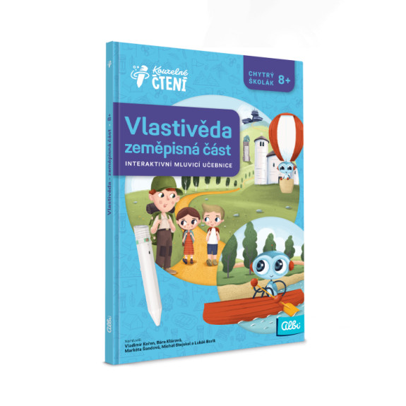 Kúzelné čítanie Kniha Vlastiveda zemepisná časť Albi